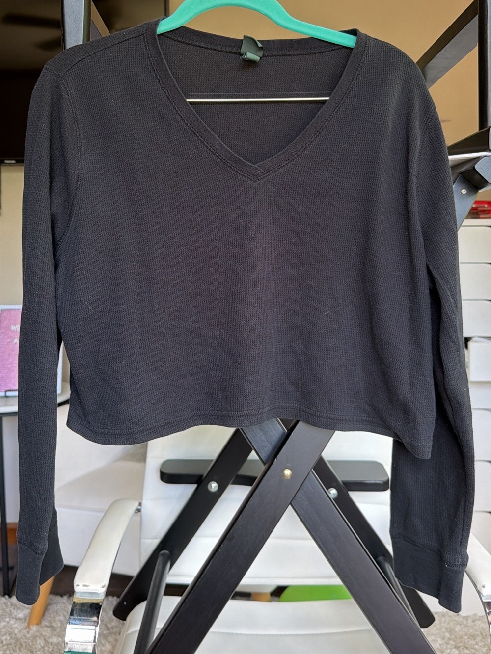 Wild fable black thermal top
